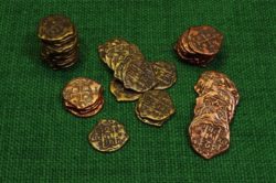 Münzen gemischt