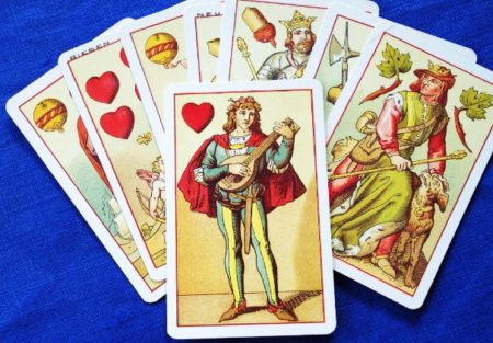Mittelalter-Spielkarten