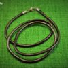 Lederband schwarz 5mm mit Edelstahlverschluss