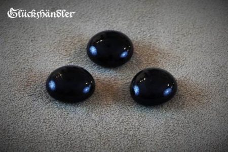 Spielsteine schwarz 17-20 mm