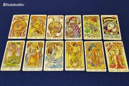 Art Nouveau Tarot-Primavera Tarot-von Antonella Castelli – Bild 4