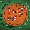 Pah Tum - Historisches Brettspiel aus Leder