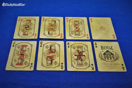 Bicycle Bourbon Spielkarten - Herz & Pik