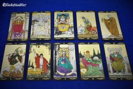 Golden Universal Tarot Große Arkana 0-9