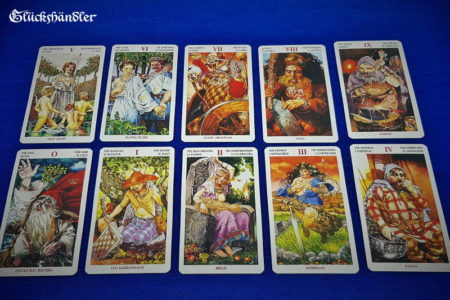 Celtic Tarot - Great Arkana 0 - 9