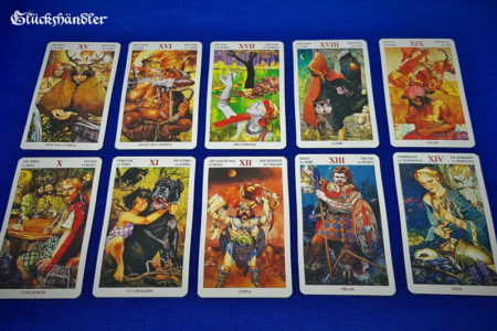 Celtic Tarot - Great Arkana 10 - 19