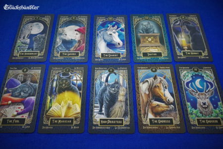 Tarot - Familiars -Great Arkana 0 - 9