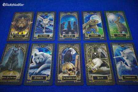 Tarot - Familiars -Great Arkana 10 -19