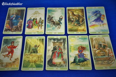 Wikinger Tarot - Vikings Tarot - Große Arkana 0-9