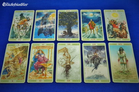 Wikinger Tarot - Vikings Tarot - Große Arkana 10-19