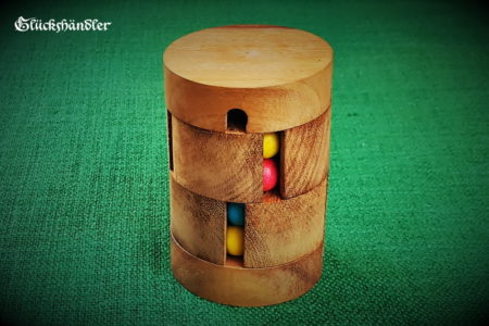 Kugelturm, Kugelpuzzle, Drehpuzzle aus Holz