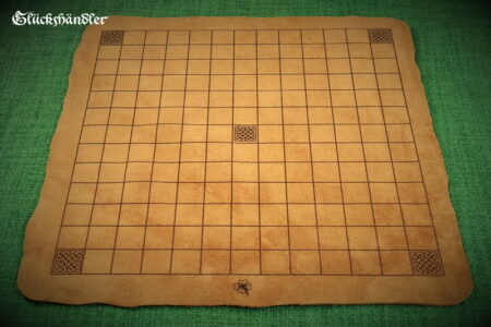 Hnefatafl-13 Felder mit keltischen Knoten-Spielfläche zum aufrollen.